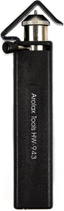 Arolax Herramienta de pelado de cables redondos – con profundidad de corte ajustable – Para pelar circunferencial, longitudinal y ventana – 3/16 pulgadas a 1 pulgada de diámetro.