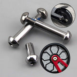OTFAITP Juego de tornillos Allen de eje de acero al carbono M8 de 8 mm x 28 mm - 86 mm de grado 8.8 para la parte delantera trasera de 2, 3, 4 ruedas, acrobacias, scooter, para adolescentes y adultos, capacidad de 800 + libras (35 mm)
