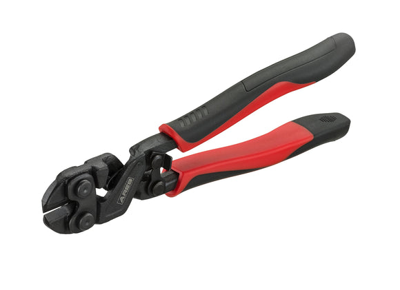 ARES 70664 - Mini cortador de pernos de 8 pulgadas, construcción de acero chapado en cromo Moly y bordes de corte endurecidos por inducción, diseñado para corte de alambre resistente, pernos, clavos y