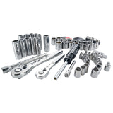 CRAFTSMAN - Juego de herramientas mecánicas, SAE/métrico, unidad de 1/4 pulgadas, 83 piezas (CMMT12021)