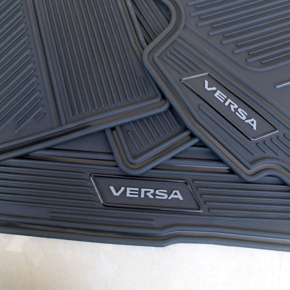 Versa Tapetes Originales Compatible Letra Gris 2011-2019 Uso RUDO Tambien compatibles con V Drive 2020-2024