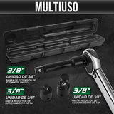 Llave Dinamométrica De 3/8 Pulgadas, 19-110Nm/7.4-81.1pies-Libra, Llave De Torque Con ±4% De Precisión, Adecuada Para La Instalación De Bicicletas, Coches y Otras Máquinas