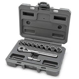 Craftsman - 11 piezas Juego de llaves de tubo de 6 puntos, tamaño métrico