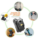 Powtree BL1815 - Batería de repuesto de iones de litio LXT de 18 V 3.0 Ah para Makita BL1815 BL1830 BL1860 BL1850 BL1840 BL1850B-2 BL1845 BL1815 BL1820 BL1860B Serie de herramientas eléctricas