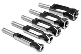 WEN DB051T - Juego de brocas de 5 piezas con estuche de transporte