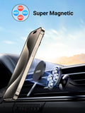 UGREEN Magnético Soporte Celular Auto de Ventilación, Base Porta Automóvil, Compatible con iPhone 16 15 14 13 Pro MAX, Mini SE, Galaxy, Huawei, Xiaomi, Redmi Note