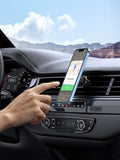 UGREEN Magnético Soporte Celular Auto de Ventilación, Base Porta Automóvil, Compatible con iPhone 16 15 14 13 Pro MAX, Mini SE, Galaxy, Huawei, Xiaomi, Redmi Note