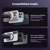 UGREEN Soporte Celular Automóvil MagSafe Multifuncional 3 en 1, Porta Auto Magnética con Gancho y Ventosa para Ventilación Tablero, para iPhone 16 15 14 13 Pro MAX y Todos los Celulares