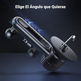 UGREEN Soporte MagSafe para Celular Automóvil, Porta Auto Magnético con Multiángulo Ajustable, Giratorio de 360 ° Car Mount, Compatible con iPhone 16 15 14 13 Pro MAX Series