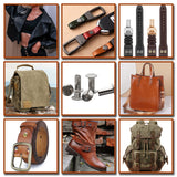 YORANYO 110 Juegos De Tornillos De Chicago, Remaches De Cuero, Remaches De Tornillo Surtidos M5, Tornillos De Encuadernación De Chicago Para Decorar Y Reparar, Artesanía De Cuero, Cinturón, Bolso, Zap