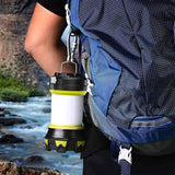 Linterna de Cámping Recargable USB, 6 modos Lámparas de Mano Súper Brillante Portátil perfecto para acampar,caminar Pesca Emergencia y Más