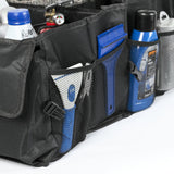ZAKULU Organizador de Maletero de Coche Bolsa de Maletero Caja Plegable Maletero de Coche con Muchos Compartimentos Organizador de Bolsas de Almacenamiento de Coche Práctico e Impermeable (Negro)