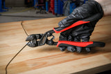 ARES 70664 - Mini cortador de pernos de 8 pulgadas, construcción de acero chapado en cromo Moly y bordes de corte endurecidos por inducción, diseñado para corte de alambre resistente, pernos, clavos y