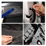 50 Piezas Clip Remaches De Tornillo Para Carro Auto Coche tornillos de protección de parachoques de defensa de 8 mm compatible con Audi, Toyota, Focus, Kia, Nissan, Yamaha