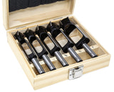 WEN DB051T - Juego de brocas de 5 piezas con estuche de transporte