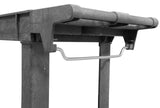 WEN 73009 Carrito de Servicio de Dos estantes de 500 Libras, Capacidad de 40 x 17 Pulgadas
