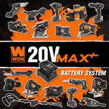 WEN 20 V MAX 2 Amp Cargador de batería de Iones de Litio (20200C)