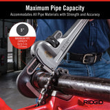 RIDGID 31110 Model 836 Aluminum Straight Pipe Wrench, 36-inch Plumbing Wrench