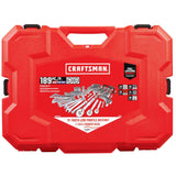 CRAFTSMAN - Juego de herramientas mecánicas de 1/4 y 3/8 pulgadas, 189 piezas (CMMT12134)