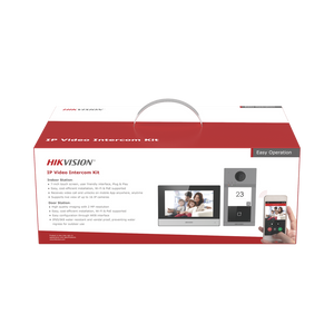 Kit de Videoportero IP Poe Estandar con llamada a App de Smartphone