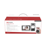 Kit de Videoportero IP Poe Estandar con llamada a App de Smartphone