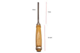 Kit Cincel Formon Gubia Carpintero Tallado Madera 4pzs
