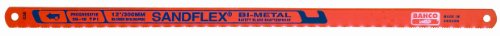 BAHCO 3818-300-PROG-100 paquete de 100 hojas de sierra de mano bimetal progresiva