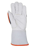 Guantes de soldador de impacto resistentes al fuego y al calor, talla 12/XXXL, (1 par)