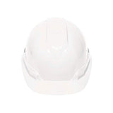 Casco de seguridad color blanco, de polietileno