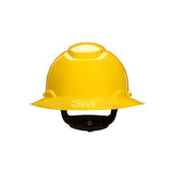 Sombrero duro de ala completa H-802V-UV, suspensión amarilla de trinquete de 4 puntos, ventilado, con Uvicator