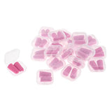 yotijay Paquete de 40 tapones de esponja desechables , protectores auditivos, tapones para los oídos con ruido , Rosado