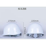Casco de Seguridad Industrial, Casco de construcción rígido, ventilado, arnés de 8 Puntos, Casco de Protección, Casco de Trabajo Casco