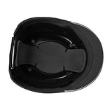 Gorra de seguridad, ligera, de seguridad, protección de la cabeza, gorra transpirable (M18109H-negro-microala)
