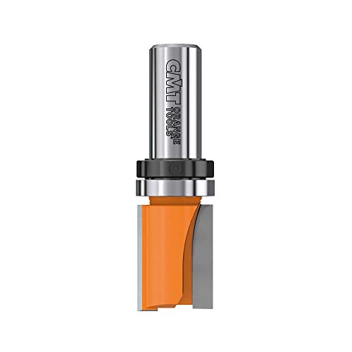 Broca de patrón con rodamiento, vástago de 1/2 pulgadas, diámetro de 3/4 pulgadas, punta de carburo
