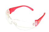 G & F Products - 13016-NEW 13016NEW Gafas de seguridad con 99% de protección contra los rayos UV, B y C, lentes resistentes a los impactos y balísticas y transparentes (paquete de 12), unisex