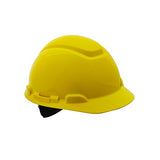 Casco duro sin ventilación con ajuste de trinquete