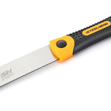 STEELHEAD 6.8-Inch (170mm) Ryoba Double Edge Japanese Pull Saw, High-Quality Japanese SK Steel, 22TPI & 13TPI Flexible Blade, Woodworking, Soft & Hardwoods, Push-Button Blade Change, USA-Based Support