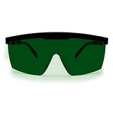 ABSORBER IPL 200 nm-2000 nm Gafas de seguridad láser para tratamiento de depilación láser y cosmetología láser operador protección ocular con funda (verde)
