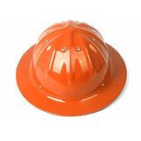 Cascos de Seguridad Industrial Rígido de Aluminio,Protección de la Cabeza,Resistencia al Impacto Casco de Construcción/Orange / 1 PCS