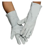 Guantes de soldador sensibles suaves Guantes de soldadura de espuma de doble capa Guantes de cuero Guantes de soldador wear-resistant, anti-scalding, flame