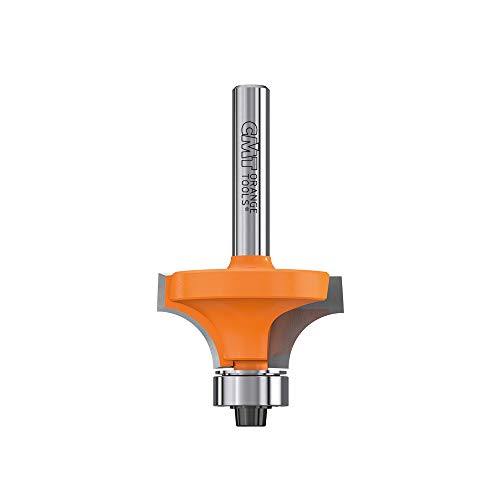  Roundover Bit, vástago de 1/4-inch, 3/20.3 cm Radio, carburo