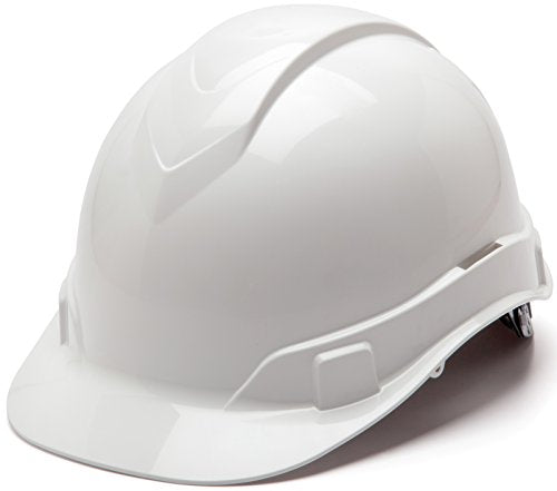 Casco Seguridad  Gorro duro estilo casquillo, suspensión de trinquete de 4 puntos, color blanco