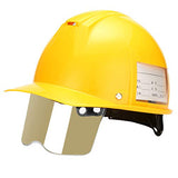 Casco De Obra, El Casco De Seguridad Industrial MáS Ligero. Lente Oculta RetráCtil, DiseñO De RetencióN De La Barbilla, Refuerzo Resistente del Remache.