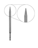 kwb 247190 - Juego de cincel puntiagudo, SDS Plus, longitud: 250 mm, para trabajos de demolición en hormigón y solado