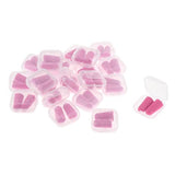 yotijay Paquete de 40 tapones de esponja desechables , protectores auditivos, tapones para los oídos con ruido , Rosado