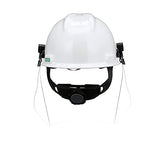 Casco seguridad  visera transparente de policarbonato V-Gard (PC), protección superior contra impactos