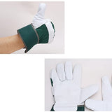 Guantes De soldador Trabajo De Seguridad Suministros De Protección Laboral Soldando Cortos Soldador Resistente A Los Guantes 26 × 12 Cm