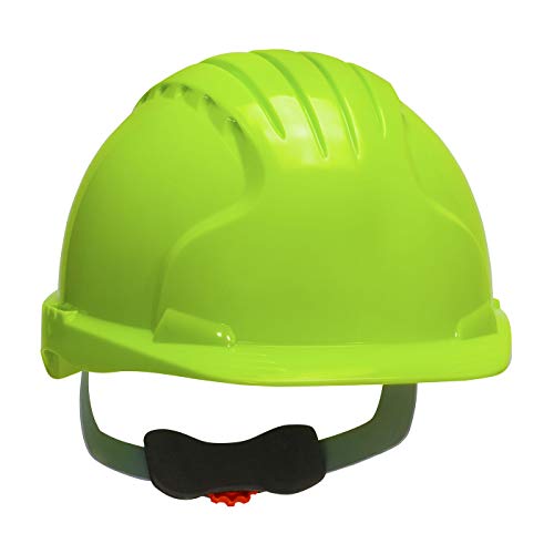 Casco de protección industrial (tejido Hi-Vis, clase E, talla única), color amarillo