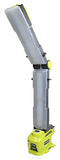 Ryobi P727 One + 18 Volt 950 Lumen Luz de trabajo LED giratoria de 270 grados con ganchos de montaje integrados (batería no incluida, solo luz)