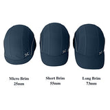 Gorra de seguridad, ligera, de seguridad, protección de la cabeza, transpirable, gorra de protección de la cabeza (M18109H-Navy-Micro Brim)
